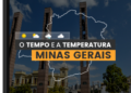 PREVISÃO DO TEMPO: quarta-feira (31) com alerta para queda de temperatura e baixa umidade em Minas Gerais