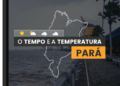 PREVISÃO DO TEMPO: quinta-feira (18) com fortes chuvas no Pará