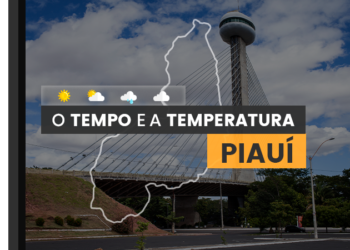 PREVISÃO DO TEMPO: quinta-feira (18) com possibilidade de chuva no norte do Piauí