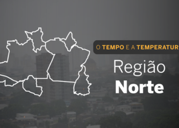 PREVISÃO DO TEMPO: domingo (18) com chuvas no Norte