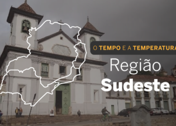 PREVISÃO DO TEMPO: domingo (4) com possibilidade de chuvas no Sudeste