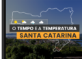 PREVISÃO DO TEMPO: sexta-feira (30) com alerta para baixa umidade em Santa Catarina