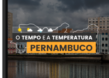 PREVISÃO DO TEMPO: terça-feira (13) com alerta para baixa umidade em Pernambuco
