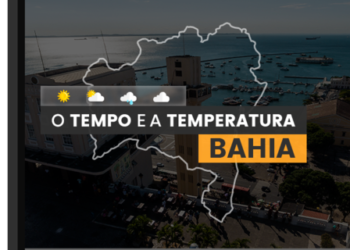 PREVISÃO DO TEMPO: quarta-feira (18) com alerta para vendaval na Bahia