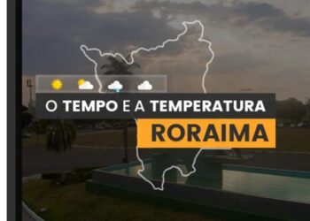 PREVISÃO DO TEMPO: quarta-feira (4) com chuvas em Roraima