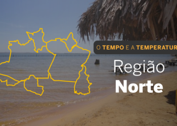 PREVISÃO DO TEMPO: sábado (7) com alerta para onda de calor no Norte