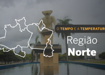 PREVISÃO DO TEMPO: segunda-feira (2) com alerta para baixa umidade e onda de calor no Norte