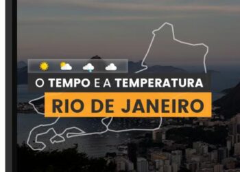 PREVISÃO DO TEMPO: terça-feira (10) com poucas nuvens no Rio de Janeiro