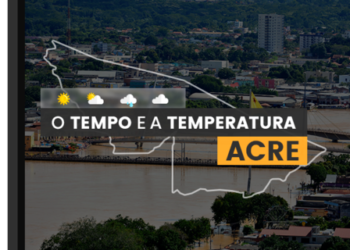 PREVISÃO DO TEMPO: terça-feira (3) com alerta para baixa umidade no Acre