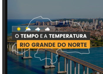 PREVISÃO DO TEMPO: terça-feira (3) com alerta para baixa umidade no Rio Grande do Norte