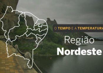 PREVISÃO DO TEMPO: Muitas nuvens na BA, SE, AL, PE e AL nesta segunda (9)