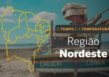 PREVISÃO DO TEMPO: Nordeste varia entre céu com muitas nuvens e possibilidade de chuva, neste sábado (21)