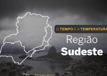 PREVISÃO DO TEMPO: chuvas devem atingir quase todo o Sudeste, nesta quinta-feira (5)