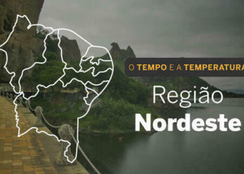 PREVISÃO DO TEMPO: Nordeste terá céu com muitas nuvens e chuva isolada,  neste sábado (18)