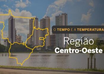 PREVISÃO DO TEMPO: segunda-feira (13) com céu parcialmente nublado e pancadas de chuva em áreas do Centro-Oeste