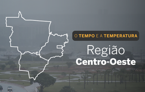 PREVISÃO DO TEMPO: Centro-Oeste terá chuva em toda a região, nesta sexta-feira (14)