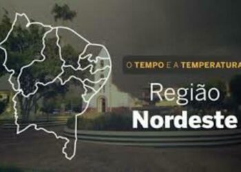 PREVISÃO DO TEMPO: Nordeste registra chuva em algumas áreas da região