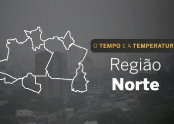 PREVISÃO DO TEMPO: Norte terá chuvas intensas em boa parte do território, nesta terça-feira (28)