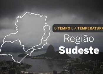 PREVISÃO DO TEMPO: Sudeste terá sexta-feira (21) de chuva intensa em parte do estado de São Paulo