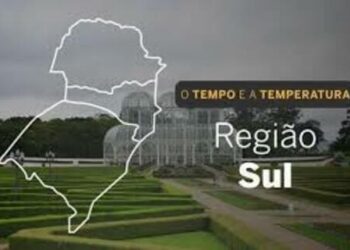 PREVISÃO DO TEMPO: Sul terá muitas nuvens e chuva, neste sábado (15)