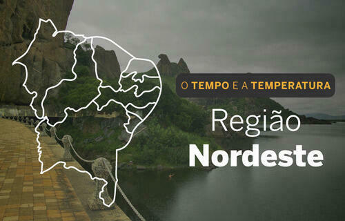 PREVISÃO DO TEMPO: possibilidade de chuva em boa parte do Nordeste, nesta sexta-feira (31)