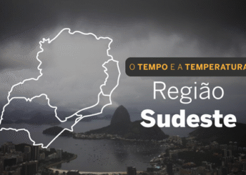 PREVISÃO DO TEMPO: Sudeste terá predominância de chuva isolada, nesta sexta-feira (28)