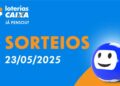 Lotofácil 3399: resultado do sorteio desta sexta-feira (23/05/2025)