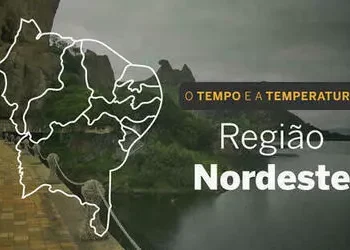 PREVISÃO DO TEMPO: Chuva se concentra no litoral do Nordeste, entre o Rio Grande do Norte e a Bahia, na terça-feira (19)