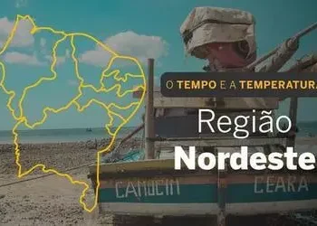 PREVISÃO DO TEMPO: segunda-feira (1°) ensolarada em grande parte do Nordeste