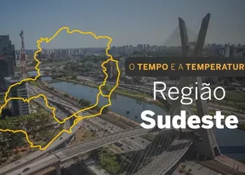 PREVISÃO DO TEMPO: Sábado (20) será de muitas nuvens pela manhã e de chuva à tarde nos quatro estados do Sudeste
