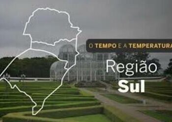 PREVISÃO DO TEMPO: domingo (7) instável na Região Sul