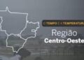 PREVISÃO DO TEMPO: segunda-feira (15) com possibilidade de chuva em grande parte do Centro-Oeste
