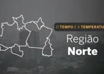 PREVISÃO DO TEMPO: segunda-feira (22) chuvosa no Norte