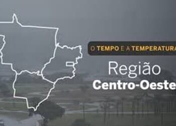 PREVISÃO DO TEMPO: Centro-Oeste com chuvas nesta segunda-feira (27)