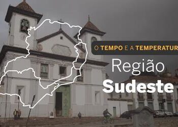 PREVISÃO DO TEMPO: Sudeste com pancadas de chuva neste domingo (19)