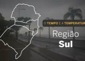 PREVISÃO DO TEMPO: Sul tem risco de chuvas intensas nesta terça-feira (30)