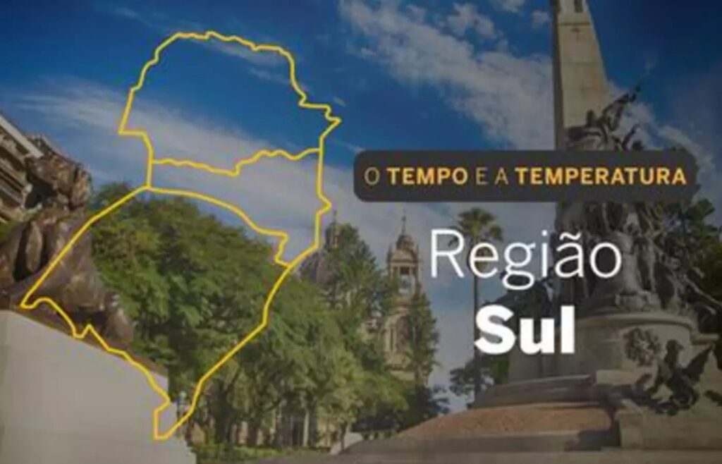 PREVISÃO DO TEMPO: quinta-feira (25) de calor e tempo instável no Sul