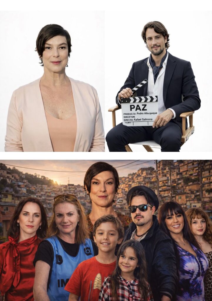 Atriz Maria Paula grava curta-metragem com Produtor Executivo Pedro Albuquerque que provoca reflexão sobre violência, identidade e transformação