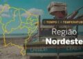 PREVISÃO DO TEMPO: Poucas chuvas para os litorais norte e sudeste neste sábado (28) no Nordeste