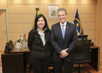 Ministro André de Paula se reúne com Mariangela Hungria e destaca projeção internacional da ciência brasileira