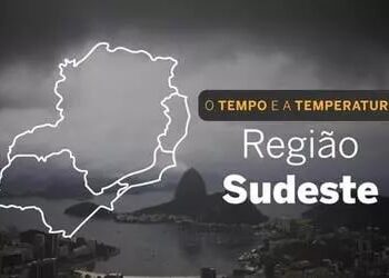 O TEMPO E A TEMPERATURA: sábado (30) com chuvas isoladas na Região Sudeste