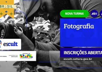 Escult lança segunda turma do Curso Livre de Fotografia com inscrições abertas até novembro Escult lança segunda turma do Curso Livre de Fotografia com inscrições abertas até novembro