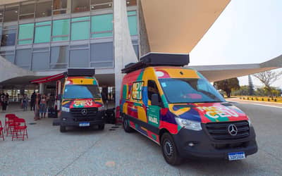 Governo amplia alcance dos MovCEUs com novas unidades culturais no Centro-Oeste Governo amplia alcance dos MovCEUs com novas unidades culturais no Centro-Oeste