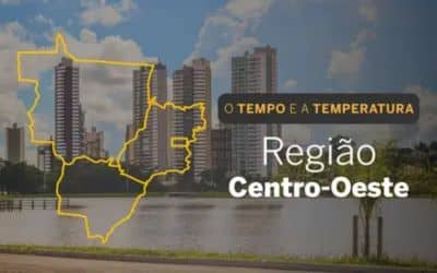 O TEMPO E A TEMPERATURA: Centro-Oeste terá muitas nuvens com possibilidade de chuva isolada nesta segunda (15) O TEMPO E A TEMPERATURA: Centro-Oeste terá muitas nuvens com possibilidade de chuva isolada nesta segunda (15)