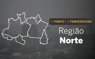 O TEMPO E A TEMPERATURA: sábado (06) com pancadas de chuva no Norte O TEMPO E A TEMPERATURA: sábado (06) com pancadas de chuva no Norte