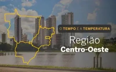 O TEMPO E A TEMPERATURA: tempo seco em regiões do Centro-Oeste nesta sexta-feira (3) O TEMPO E A TEMPERATURA: tempo seco em regiões do Centro-Oeste nesta sexta-feira (3)